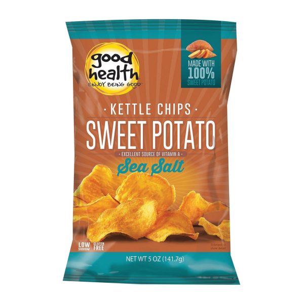 Good Health Sweet Potato Kettle Chips 5oz 12ct